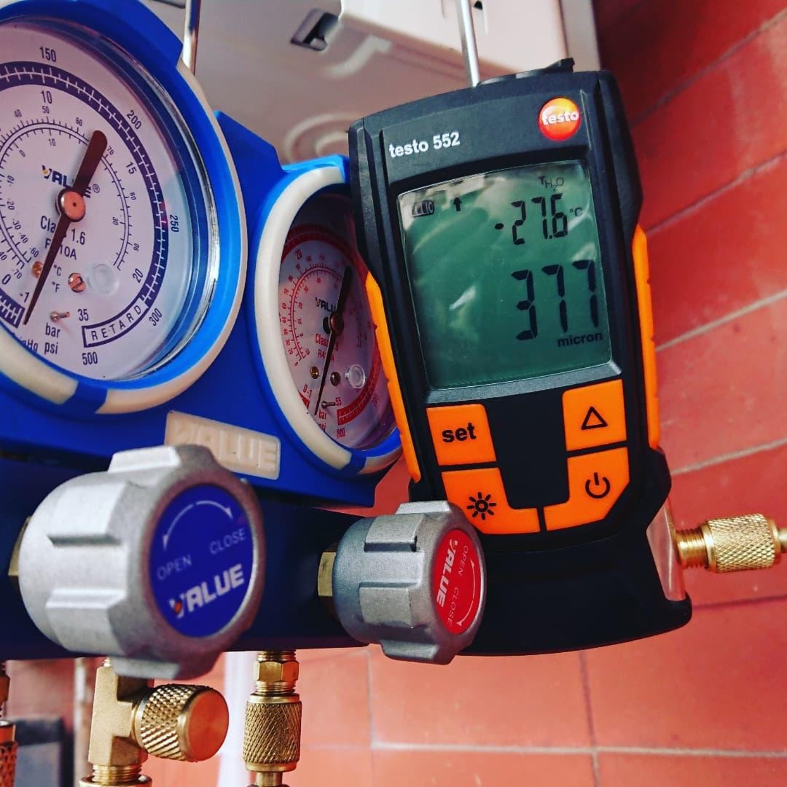 Trabajo realizado por Lauda Electricidad y Refrigeración