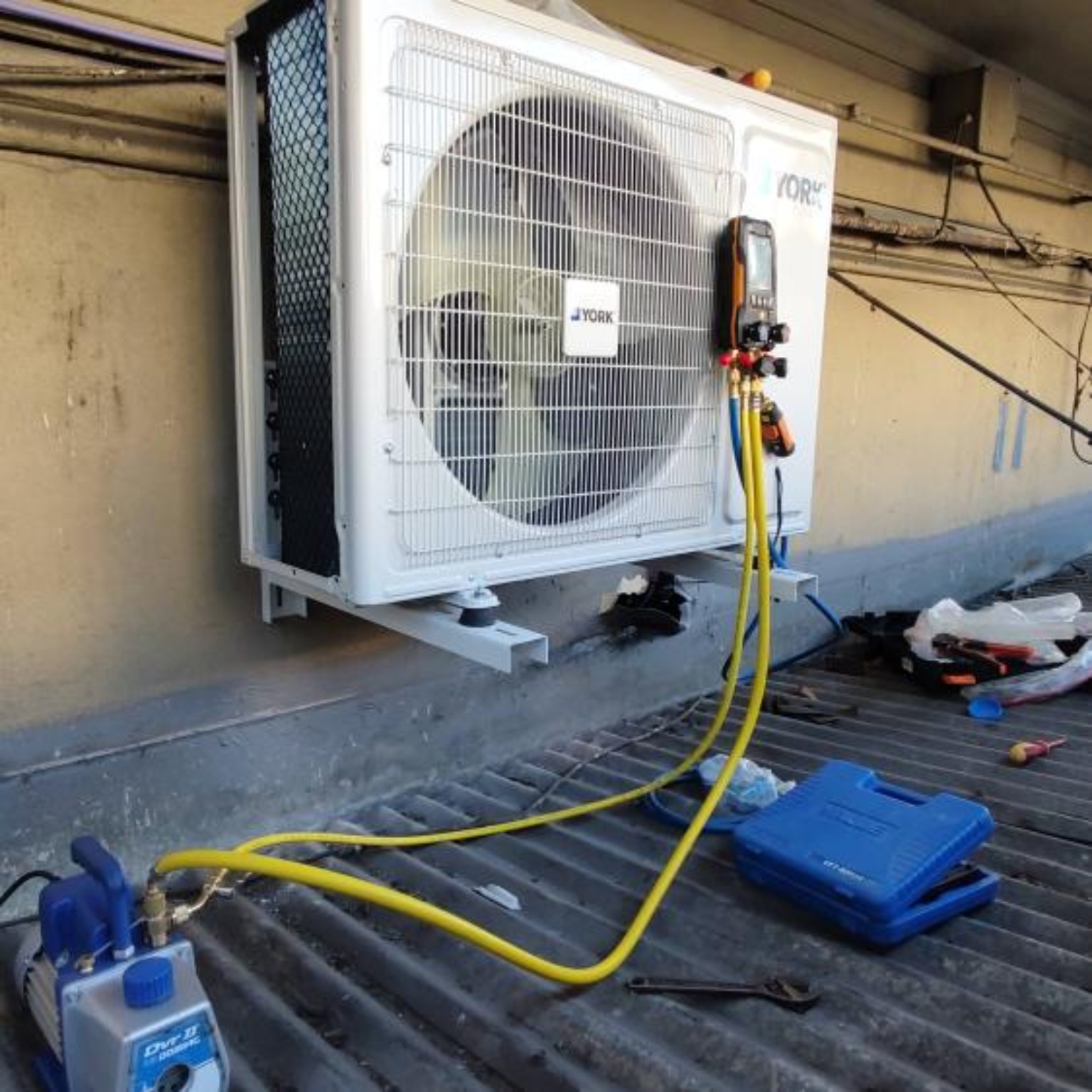 Trabajo realizado por Lauda Electricidad y Refrigeración