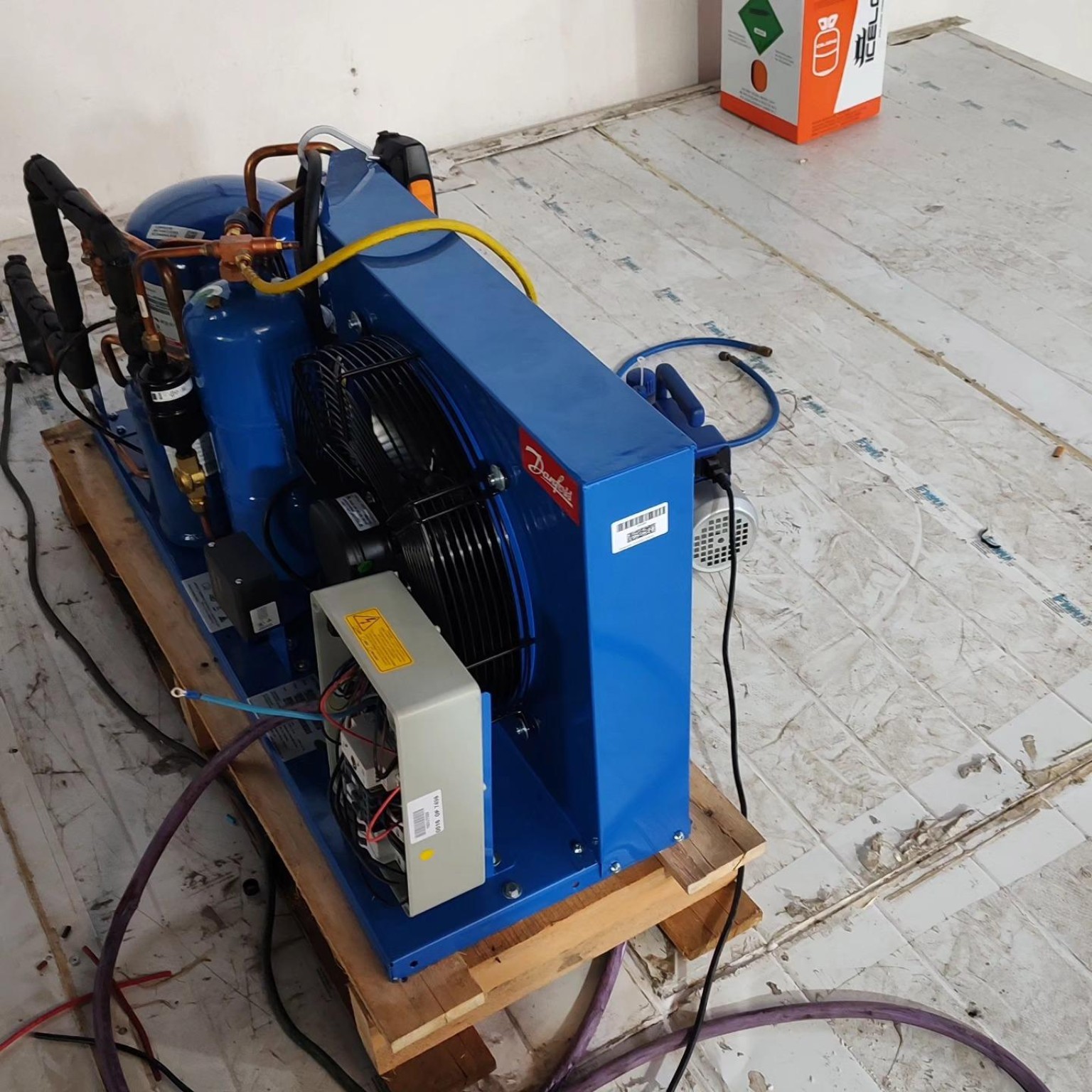 Trabajo realizado por Lauda Electricidad y Refrigeración