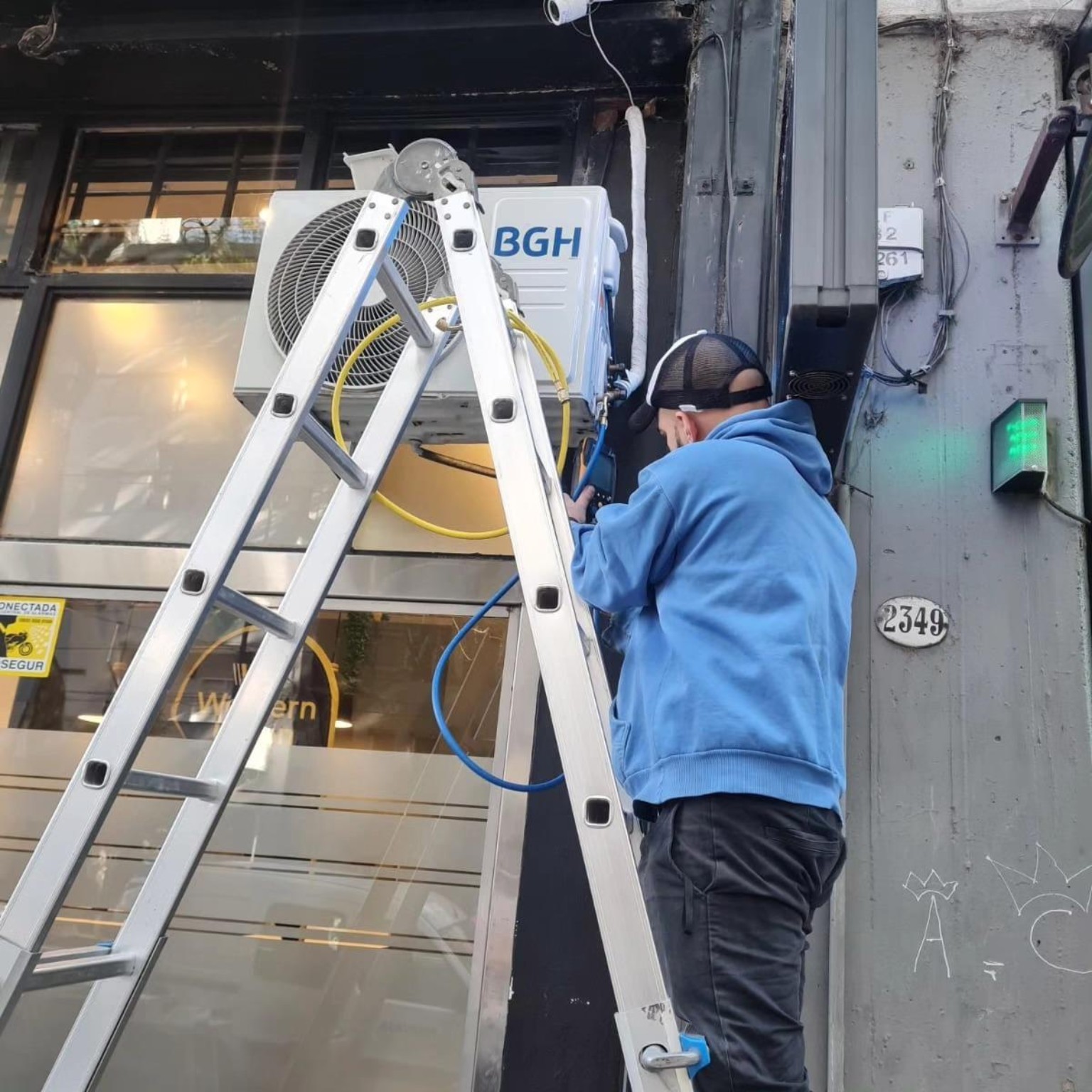 Trabajo realizado por Lauda Electricidad y Refrigeración